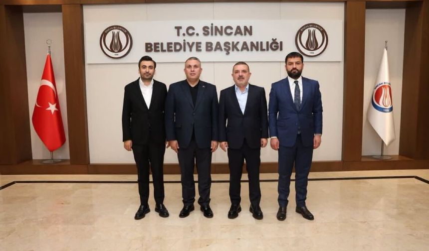 Ankara'da dikkat çeken iş birliği: Sincan Belediyesi Ankaragücü'ne sponsor oldu
