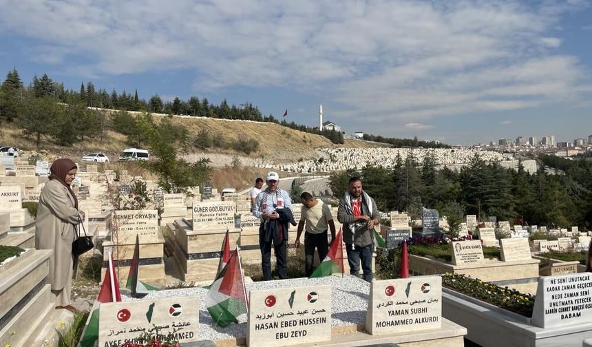 Ankara'da Gazze için hüzünlü tören: Şehitler dualarla yad edildi