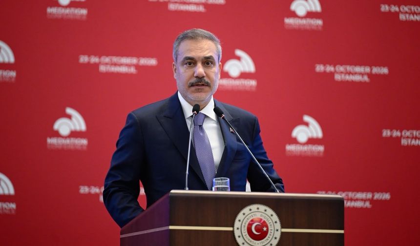 Hakan Fidan’dan Gazze ve Libya mesajı: 'Uluslararası sisteme güven sarsılıyor'