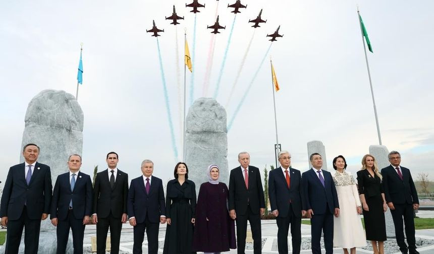 Ankara'da liderler buluştu: Fidanlar Türk dünyasının ortak geleceği için dikildi!