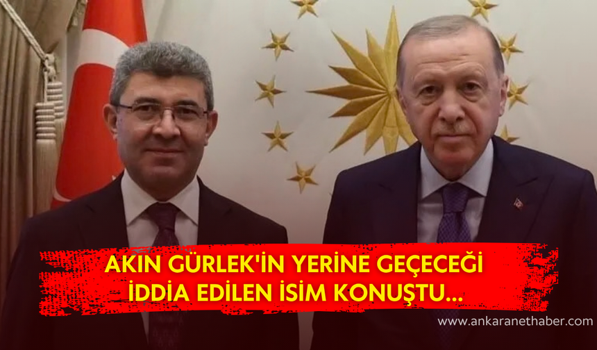 Akın Gürlek'in yerine geçeceği iddia edilen isim konuştu... Fuzuli Aydoğdu kimdir?