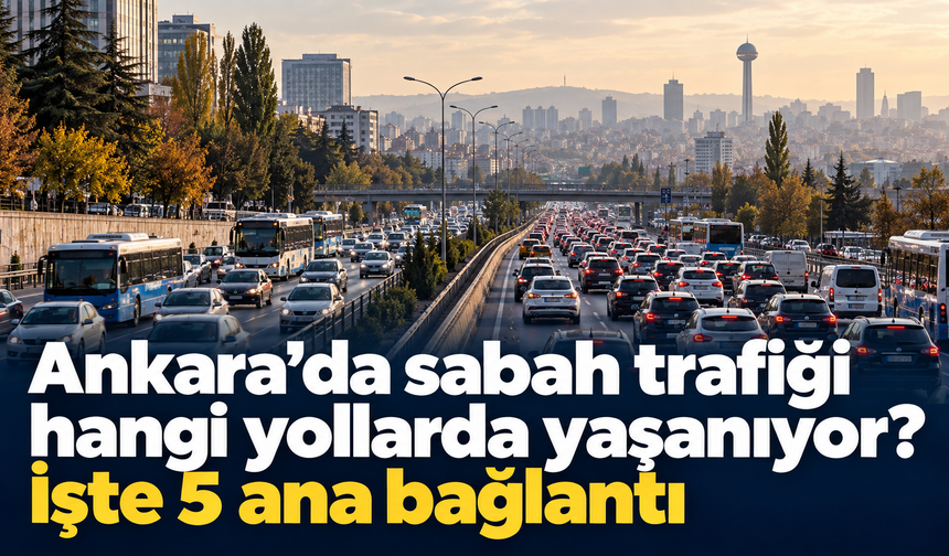 Ankara trafiğinde zaman kaybedilen yollar....
