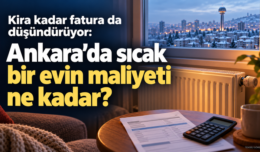 Kira kadar fatura da düşündürüyor: Ankara’da sıcak bir evin maliyeti ne kadar?