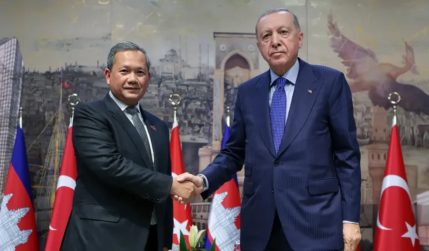 Türkiye ile Kamboçya arasında kritik anlaşma! Erdoğan ve Hun Manet'ten ortak açıklama