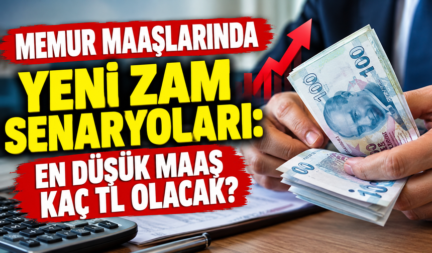 Memur maaşlarında yeni zam senaryoları: En düşük maaş kaç TL olacak?