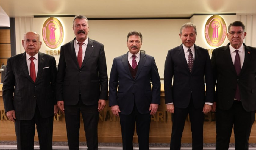 Ankara'da TESK'in yeni yönetim kadrosu belli oldu: İşte Yiğiner'in 4 başkan vekili...