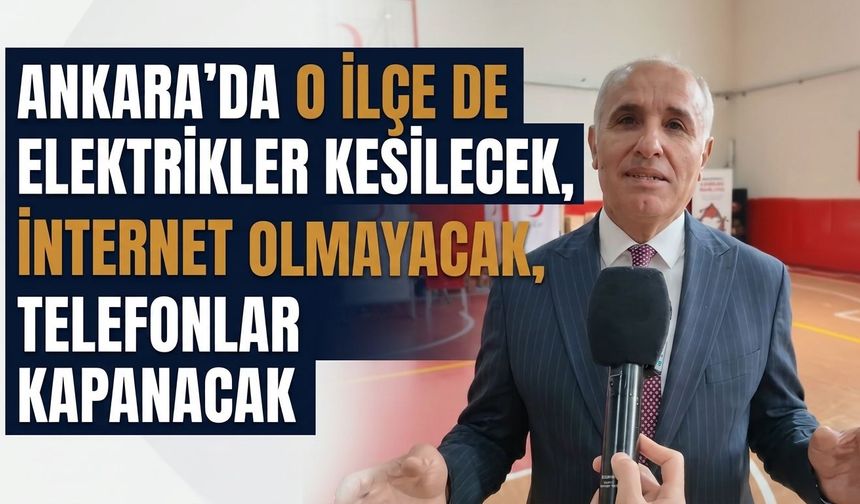 Sincan’da Cumartesi akşamı ışıklar kapanacak! Kaymakam Kılıç kampanyayı duyurdu