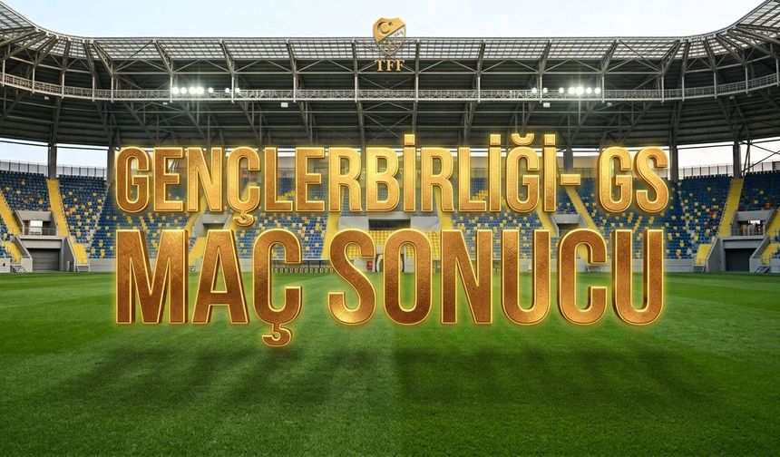 Ankara’da nefes kesen maçın kazananı Galatasaray oldu