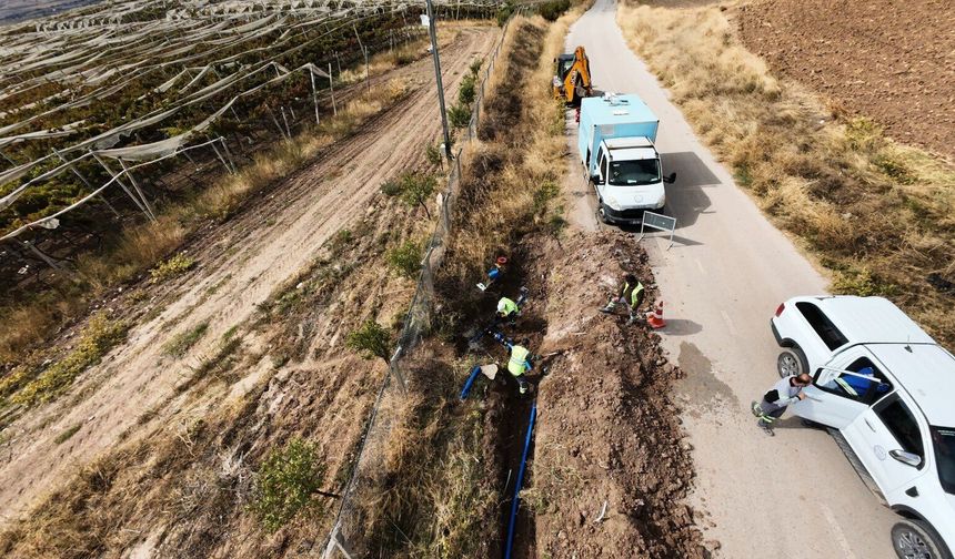 ASKİ’den Kalecik’e yeni içme suyu hattı: Gümüşpınar merkez şebekesine bağlanıyor