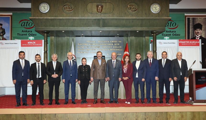 Yeniden ATO Başkanı seçilen Gürsel Baran'dan ilk açıklama: 'Ankara sevdamızla çalışmaya devam edeceğiz!'