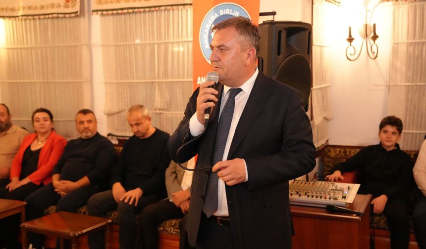 Ankara’da Birlik Sohbetleri başladı! Çubuk’un geleceği konuşuldu
