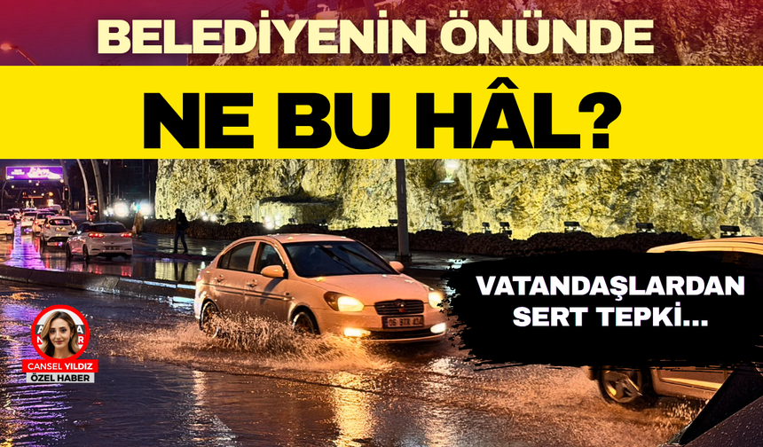 Keçiören Belediyesi’nin yanı başında! Vatandaşları kızdıran görüntü…