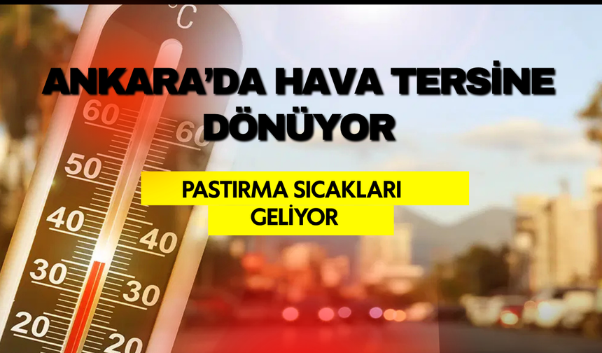 Ankara’da yağmurlu günlerin ardından güneş geliyor! Yeni haftanın hava durumu