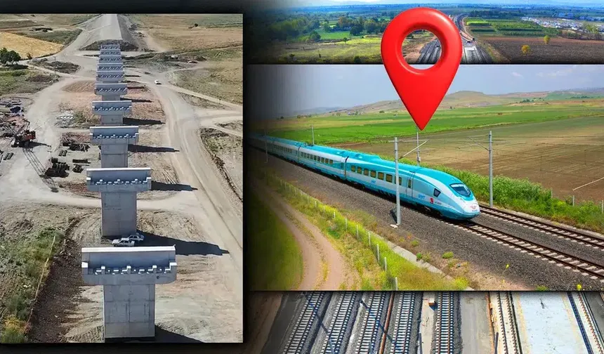 Ankara-Kayseri arası hızlı tren projesinde kritik eşik aşıldı!