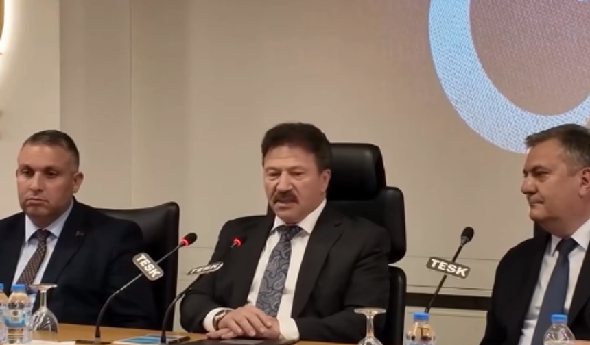 Ankara'da dikkat çeken buluşma: Çubuk Belediyesi Ankaragücü ve TESK aynı karede!