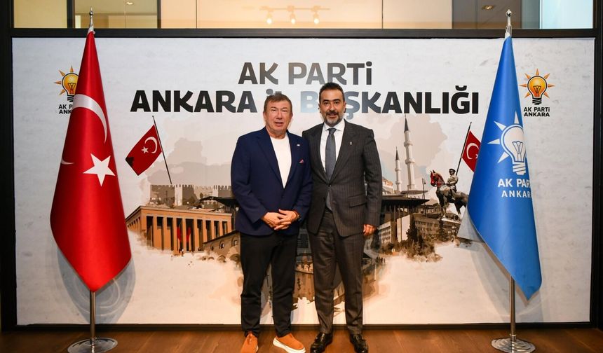Gol kralı Tanju Çolak’tan Ankara’da dikkat çeken temas: Adresi AK Parti oldu