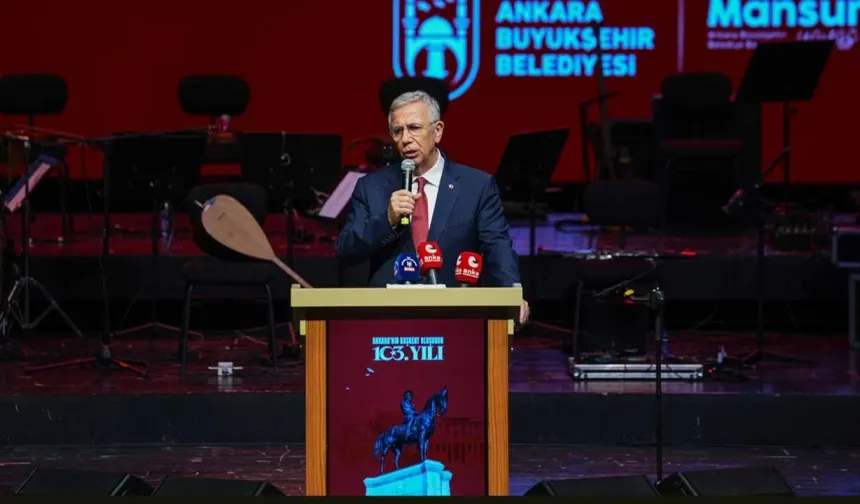 Mansur Yavaş’tan başkentliğin 103. yılında mesaj: 'Gençlerine fırsat sunan bir Ankara istiyoruz'